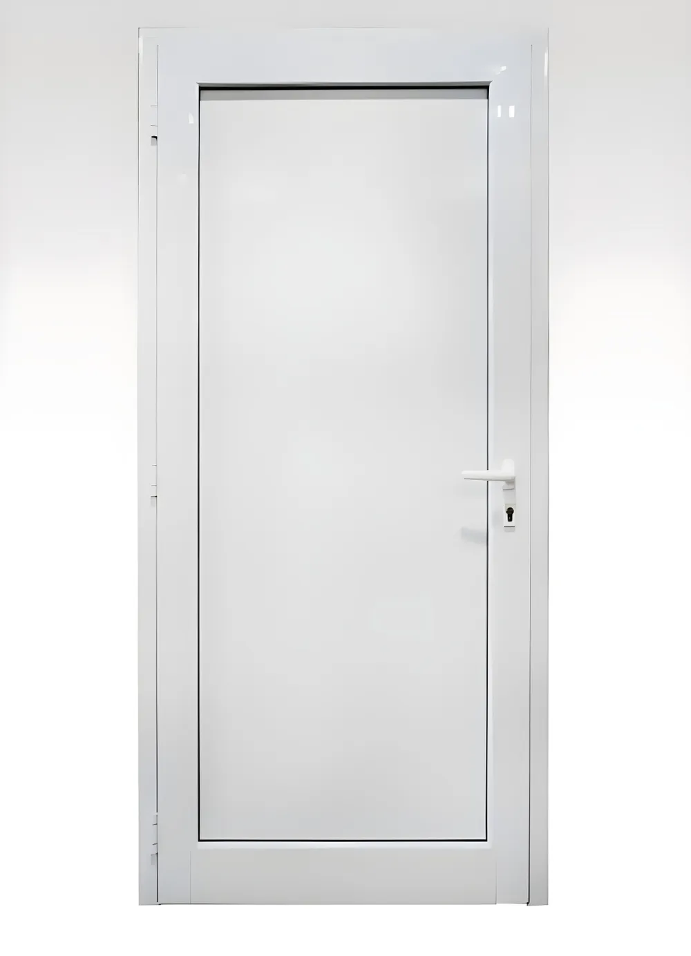 Puerta blanca panel liso, color blanco