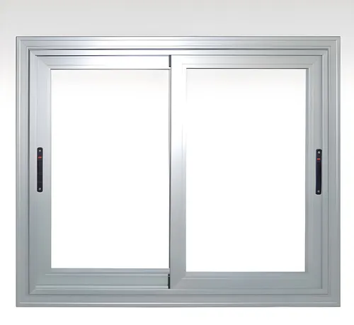 Ventana corrediza M1, color anodizado natural
