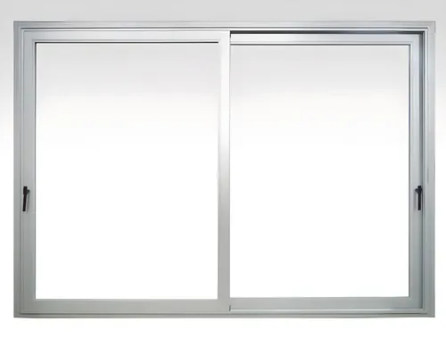 Puerta Balcón M7, color anodizado natural