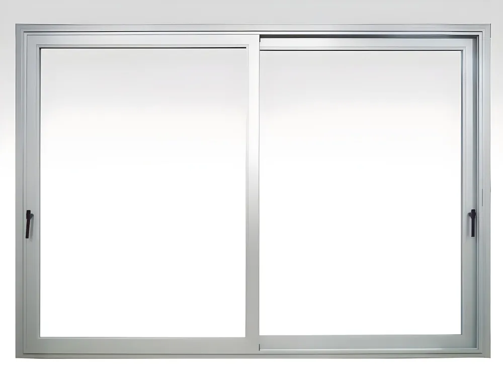 Puerta Balcón M7, color anodizado natural