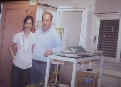 Griselda Ghione y Gustavo Diribarne