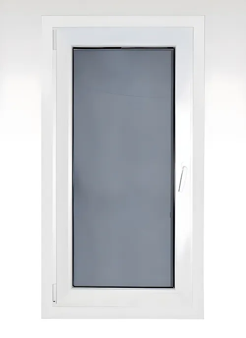 Puerta rebatible, color blanco