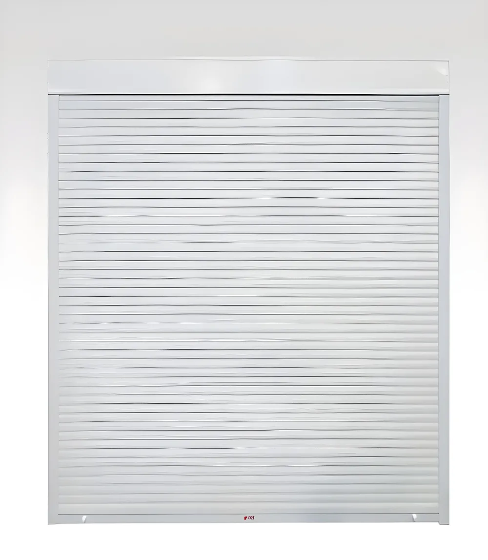 Ventana corrediza con cajón compacto (persiana), color blanco (detalle)