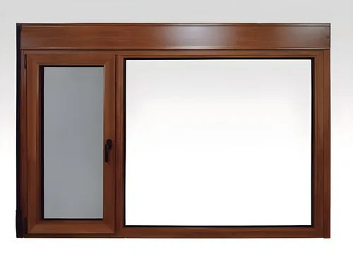 Ventana Patagónica, color roble dorado